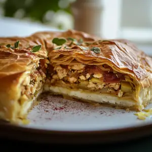 PASTILLA AU POULET depuis recettemoderne