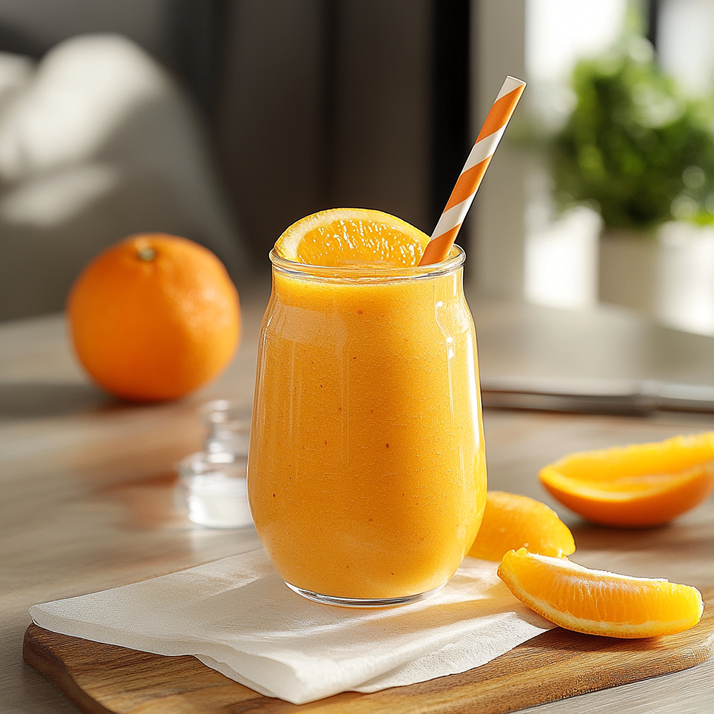 Smoothie Orange et Carotte : Fraîcheur et Vitalité