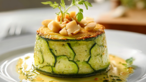 Flans Courgettes Amandes