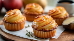 Mini cakes aux pommes depuis recettemoderne