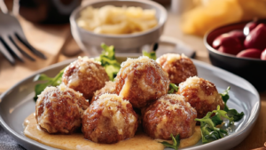 Boulettes de saucisses à la crème de parmesan depuis recettemoderne