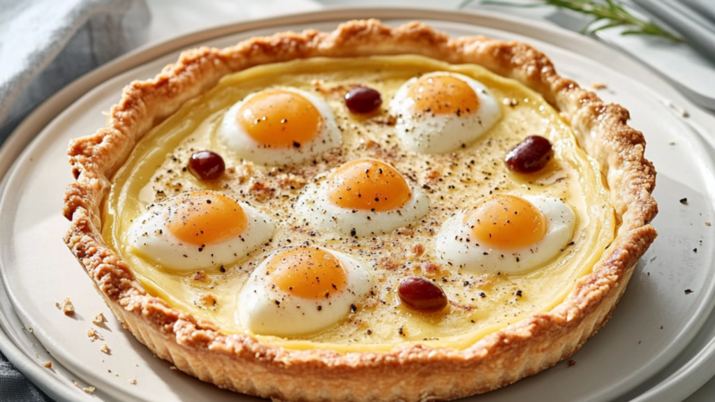 Tarte aux Œufs de Maman : Tradition et Gourmandise