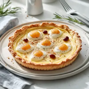 Tarte aux Œufs de Maman : Tradition et Gourmandise