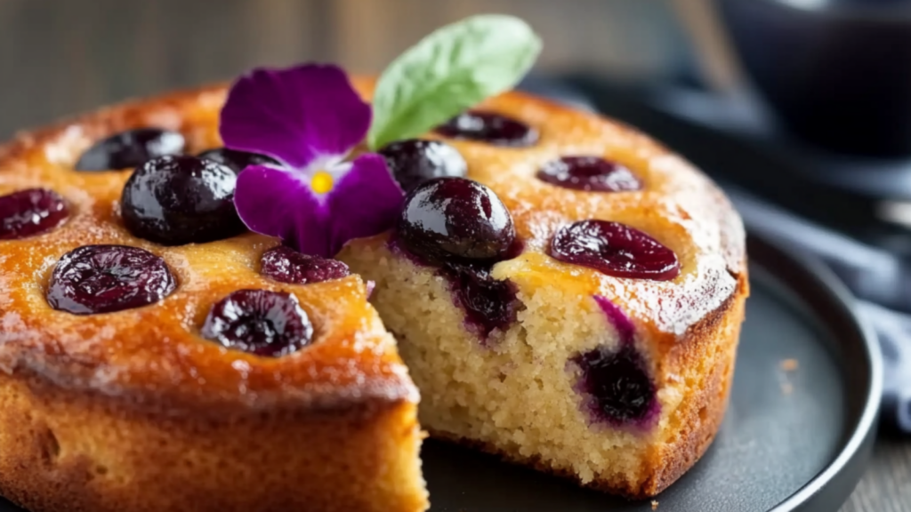 Gâteau Moelleux aux Prunes