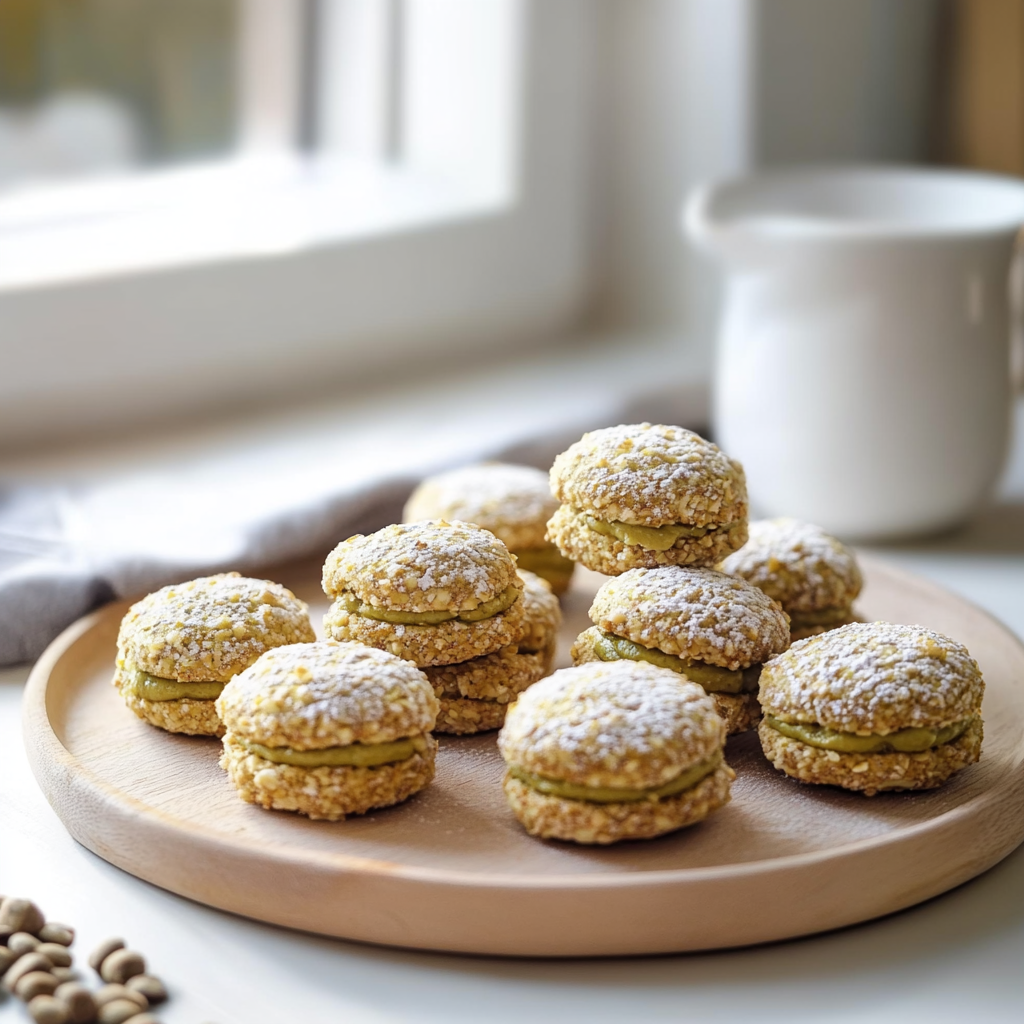 Biscuits sans Cuisson à la Pistache