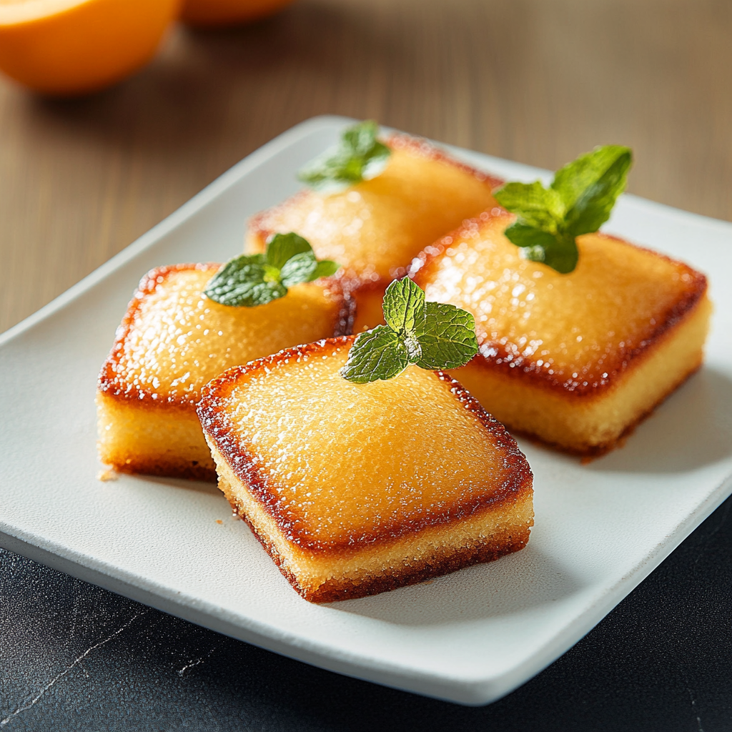 Financiers à l'Orange : Délice Moelleux et Fruité