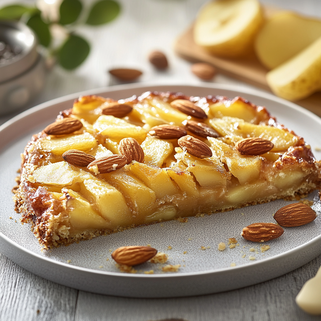 La Grimolle aux pommes et aux amandes depuis recettemoderne