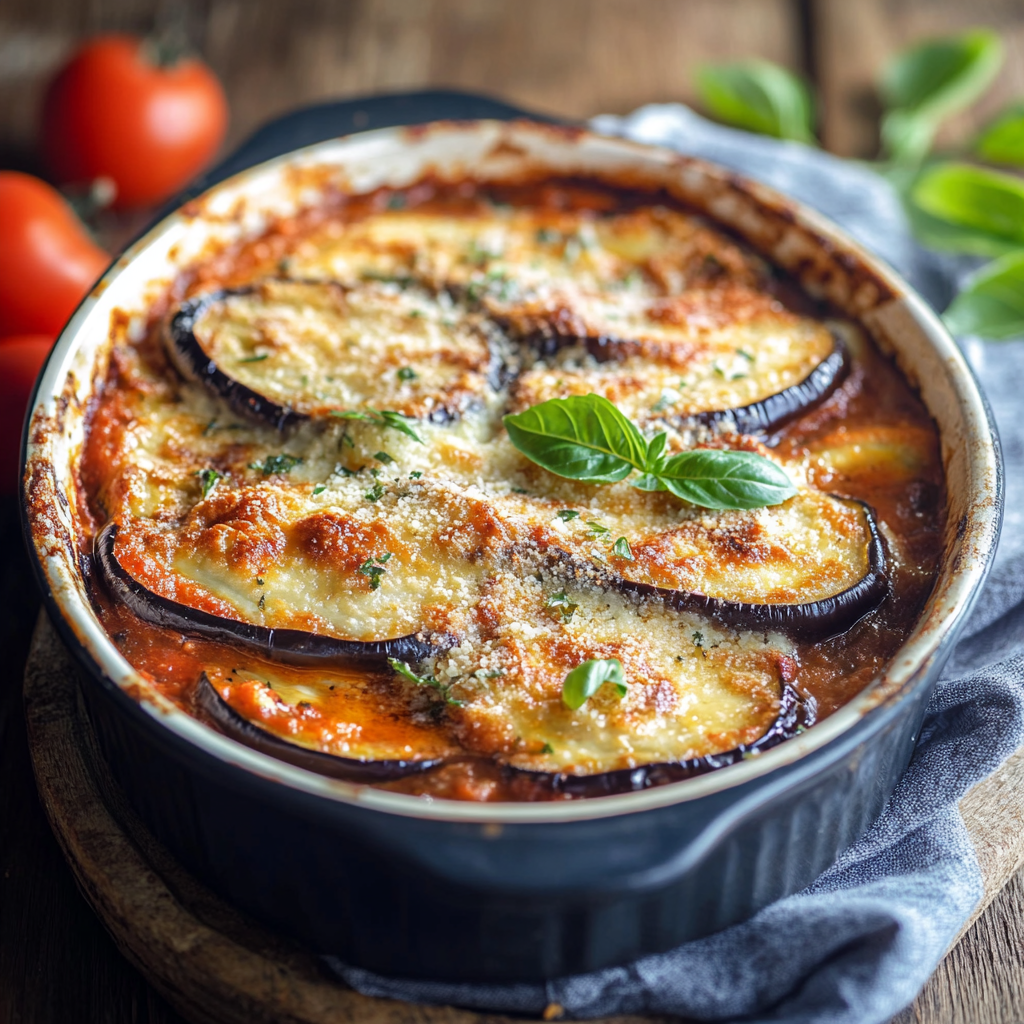 Gratin d’aubergines depuis recettemoderne