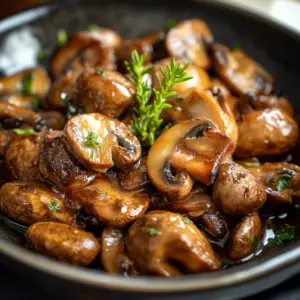 Champignons rôtis au four à la sauce soja depuis recettemoderne