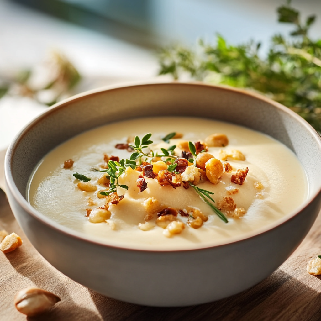 Velouté de Chou-Fleur et Noisettes