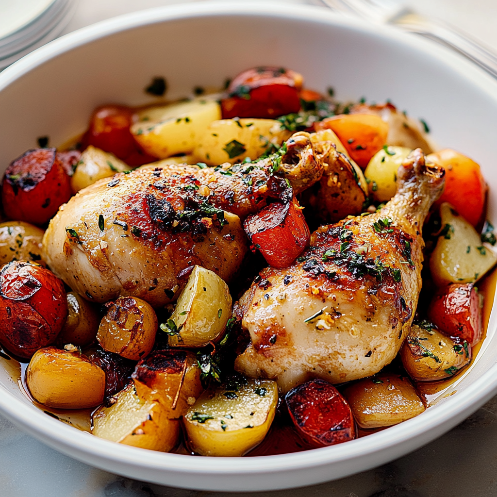 Poulet à l'espagnole depuis recettemoderne