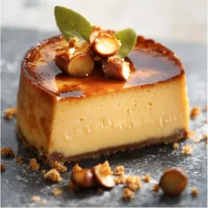 Flan Pâtissier Vanille Praliné Noisette : Un Délice Gourmand