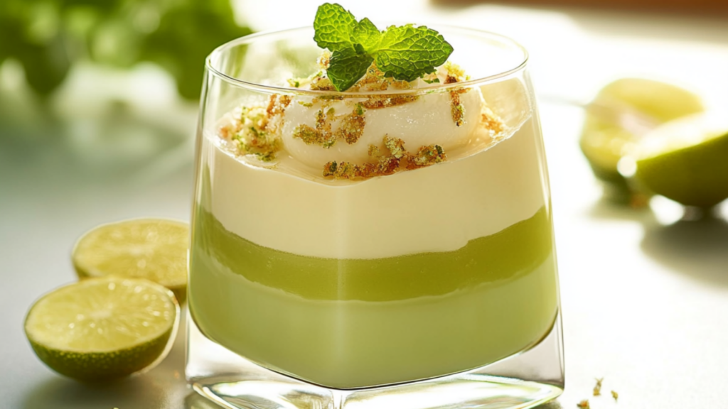 Verrines Mojito : Dessert Frais au Citron et Menthe