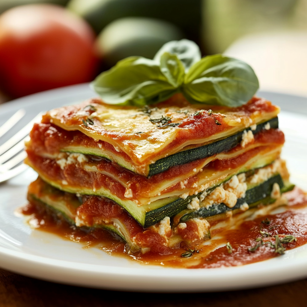 Lasagnes Courgette-Ricotta : Légère et Savoureuse