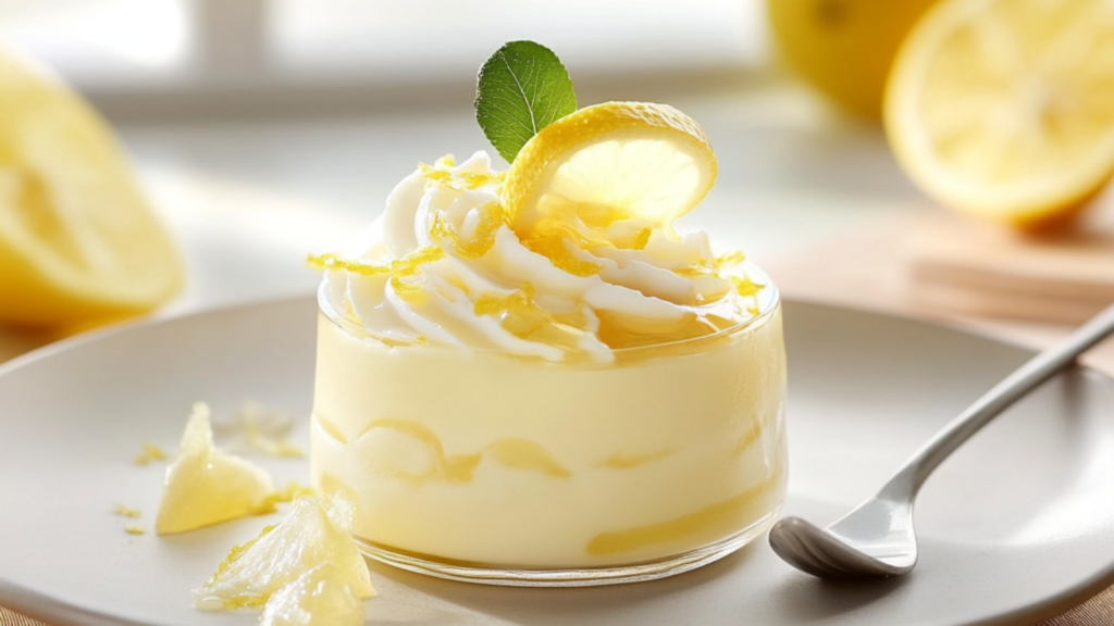 Mousse au citron depuis recettemoderne
