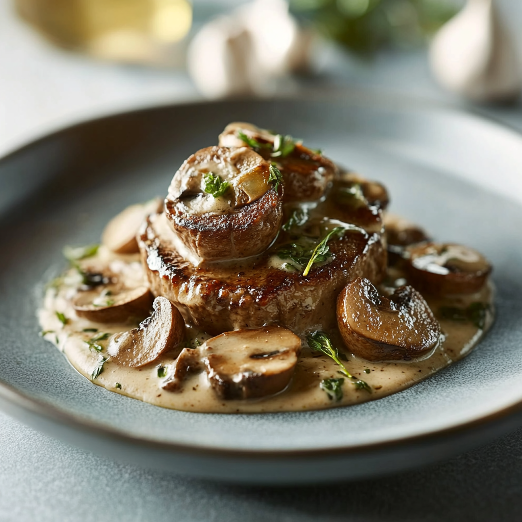 SAUCE FORESTIÈRE AUX CHAMPIGNONS depuis recettemoderne