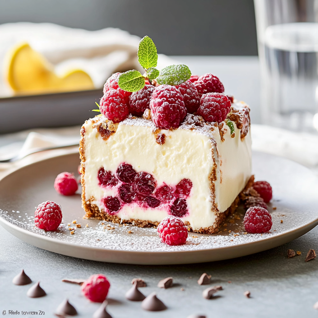Fondant Citron Framboises et Chocolat