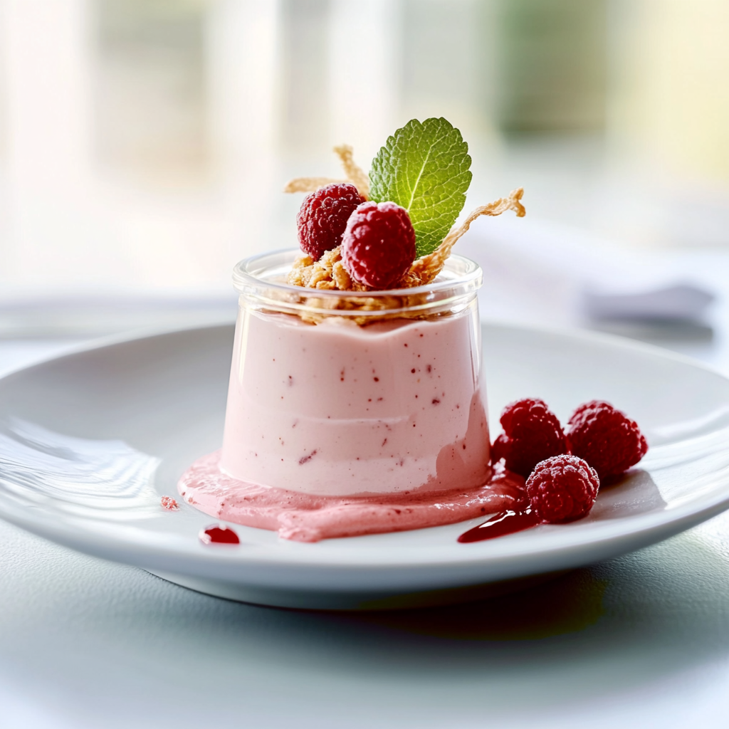 Mousse Rhubarbe et Framboises : Dessert Fruité et Léger