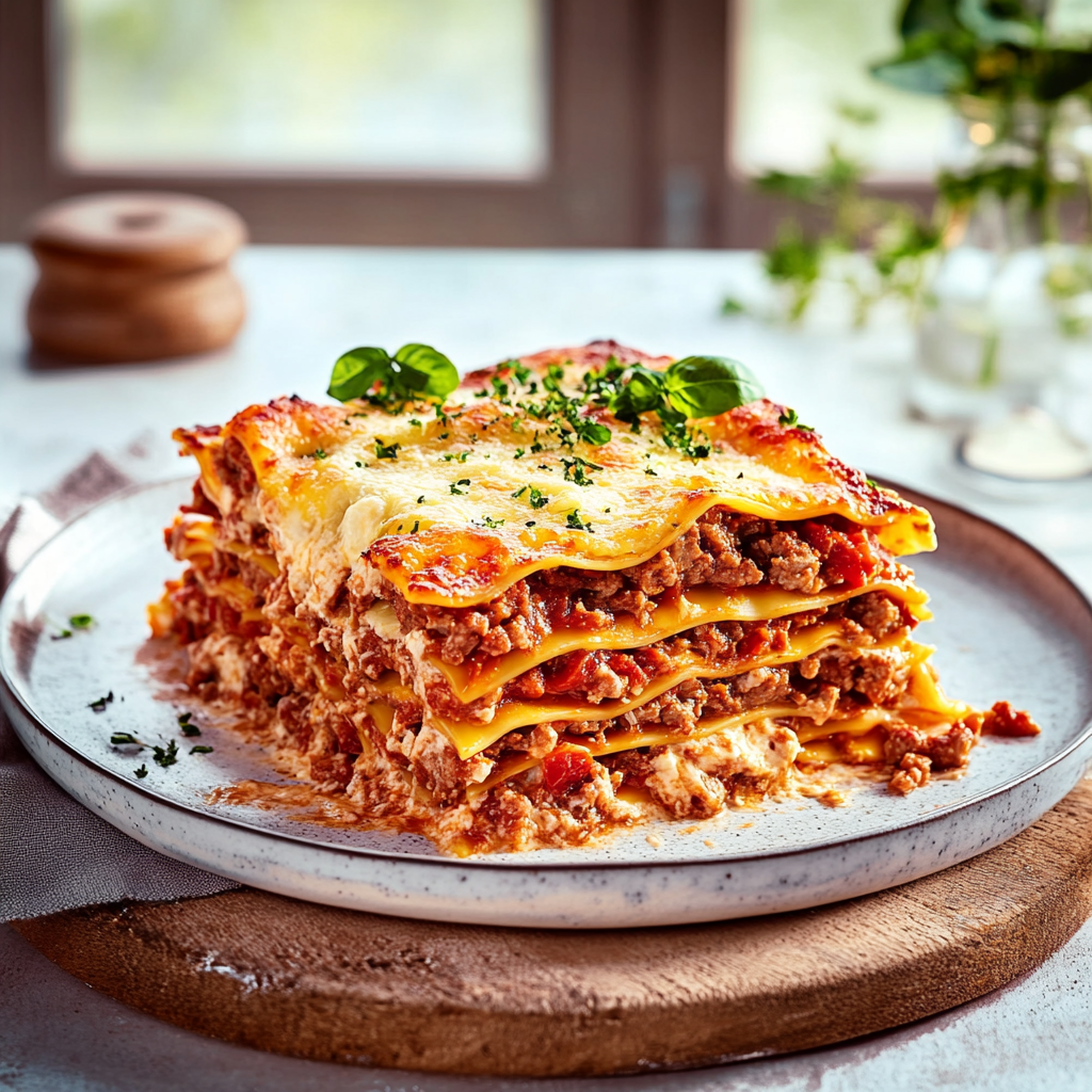 Lasagnes Légères sans Béchamel