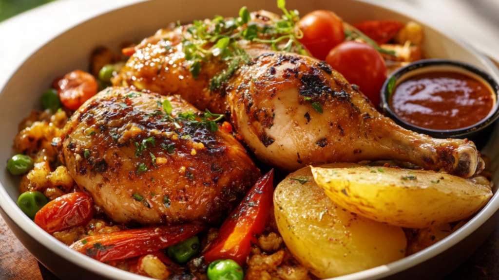 Poulet à l'espagnole depuis recettemoderne