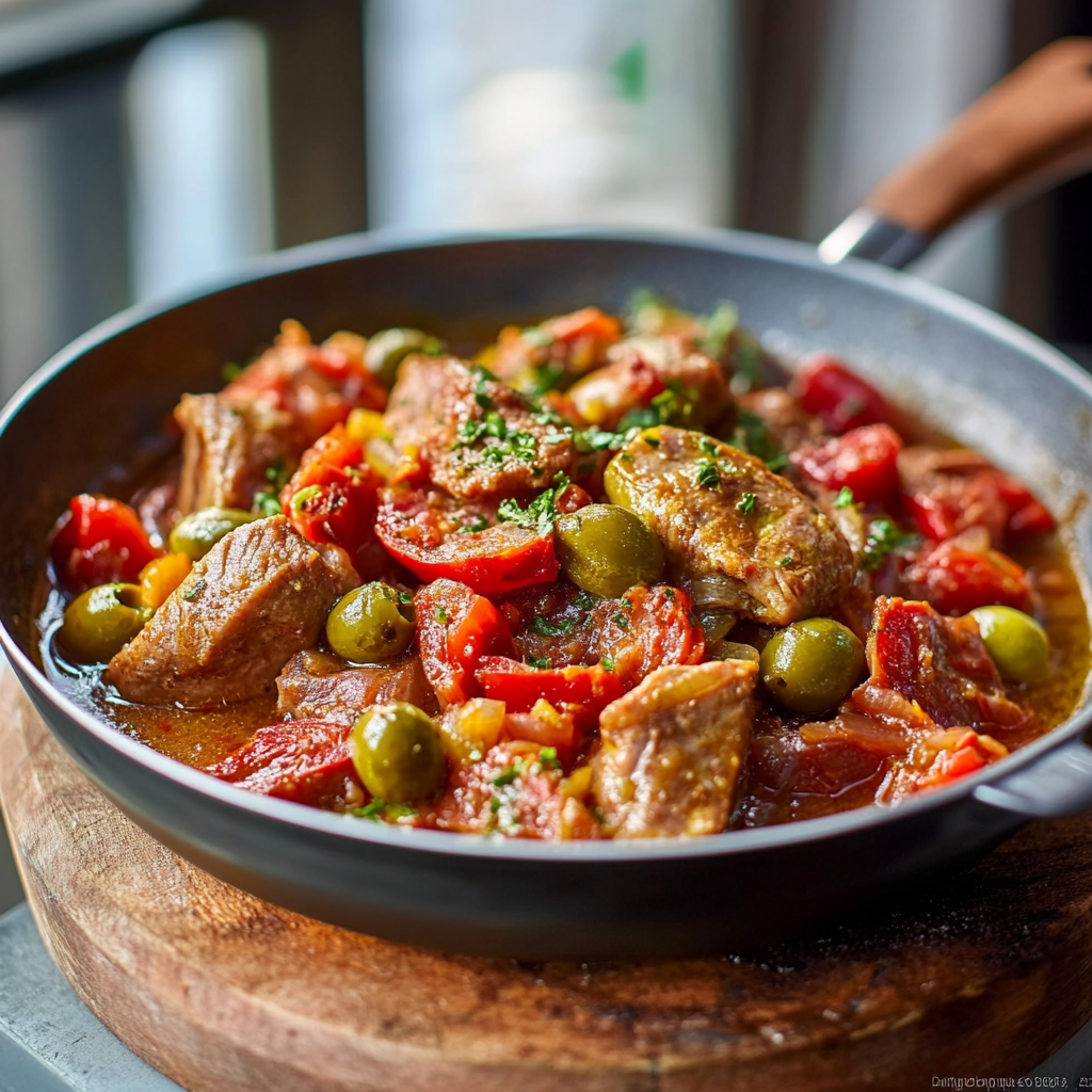 Sauté de Veau aux Olives