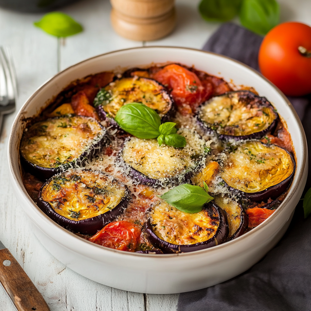 Gratin d’aubergines depuis recettemoderne