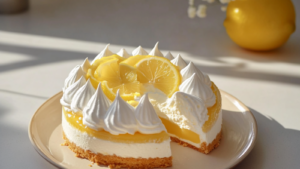 Gâteau nuage au citron meringuée Simple et délicieux depuis recettemodern