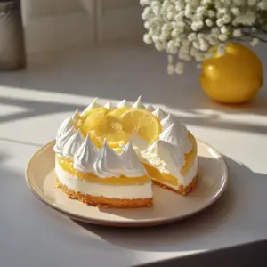 Gâteau nuage au citron meringuée Simple et délicieux depuis recettemodern