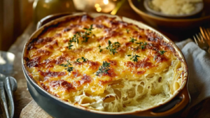 Gratin de poireaux au parmesan depuis recettemoderne