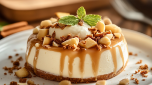 Bavarois pomme speculoos depuis recettemoderne