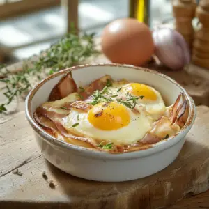 œufs cocotte depuis recettemodern