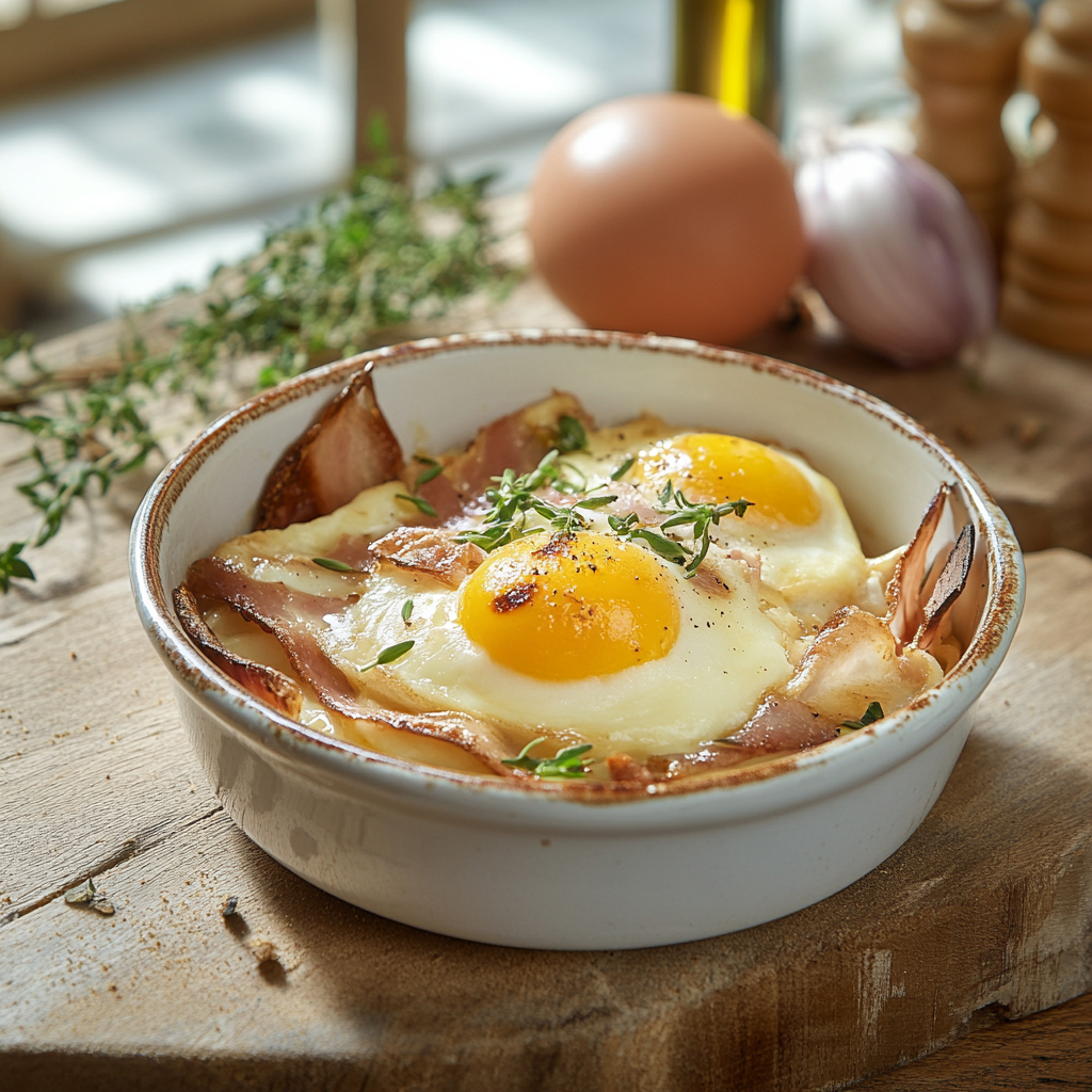 œufs cocotte depuis recettemodern