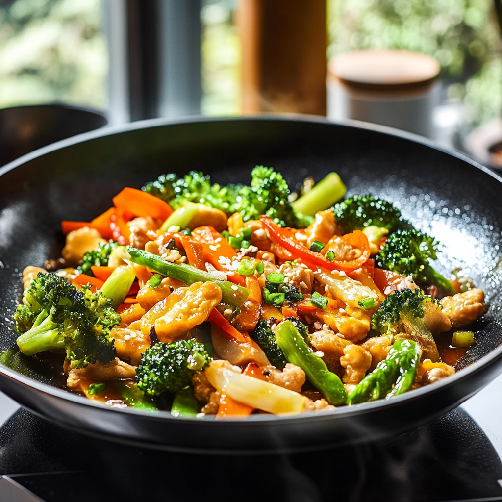Poêlée de Légumes au Wok