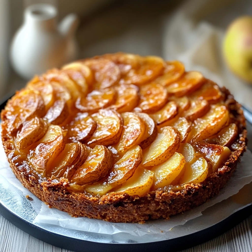 Gâteau aux Pommes et Amandes