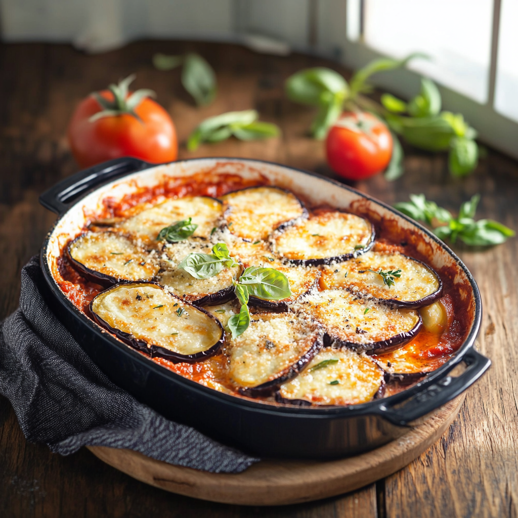 Gratin d’aubergines depuis recettemoderne