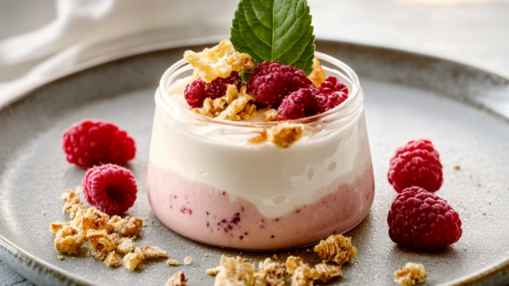 Mousse Rhubarbe et Framboises : Dessert Fruité et Léger