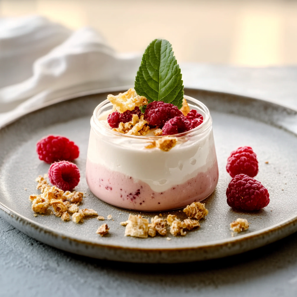 Mousse Rhubarbe et Framboises : Dessert Fruité et Léger