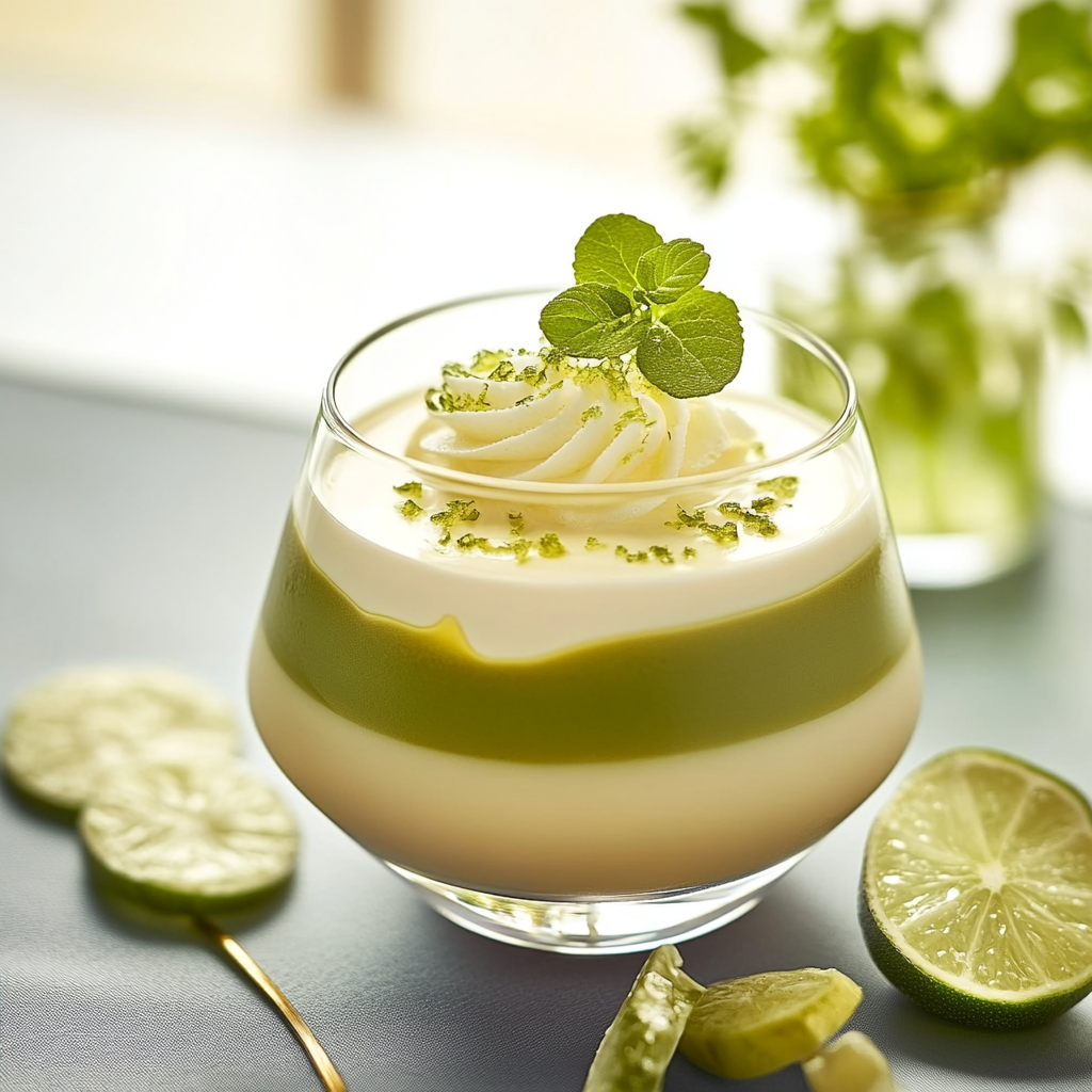 Verrines Mojito : Dessert Frais au Citron et Menthe