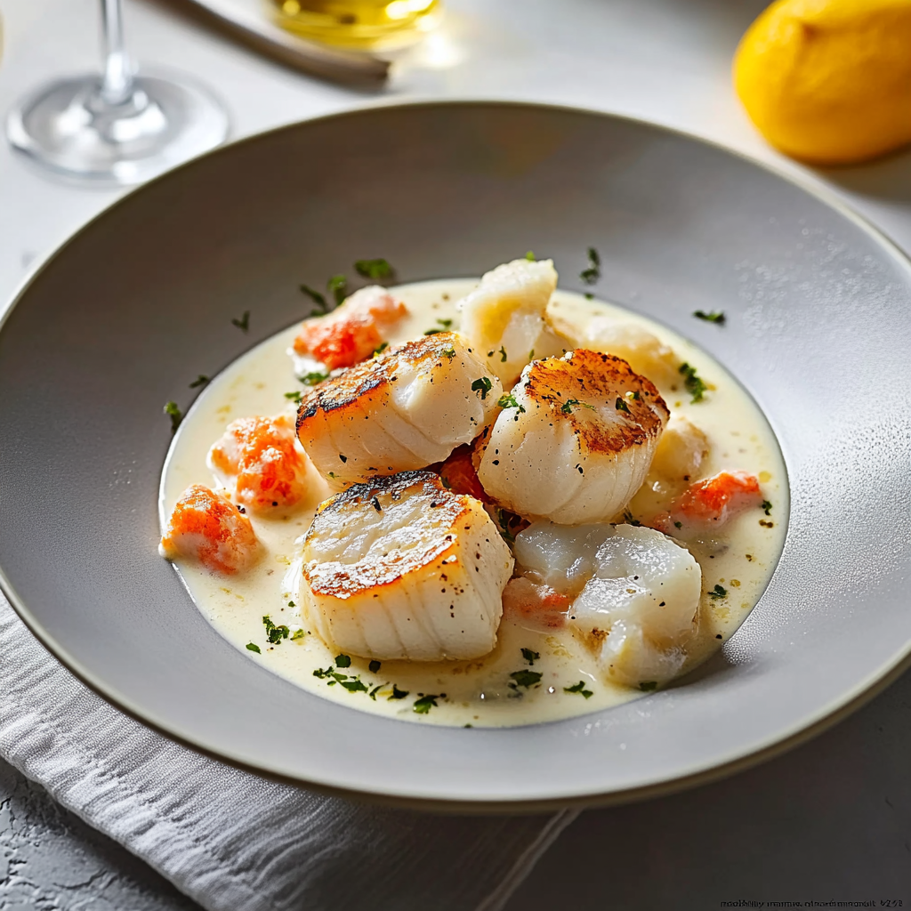 Blanquette de poissons depuis recettemoderne