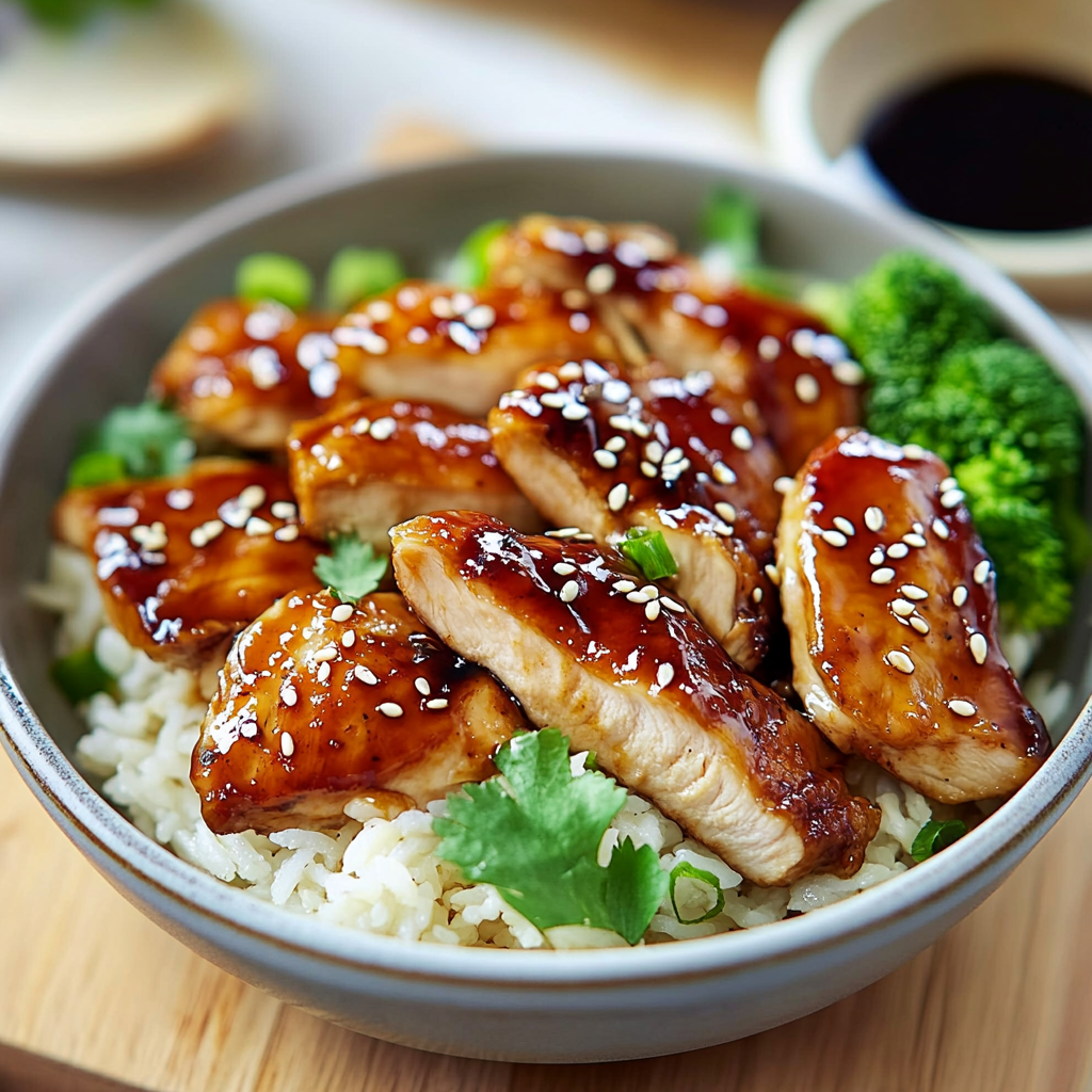 poulet teriyaki depuis recettemoderne