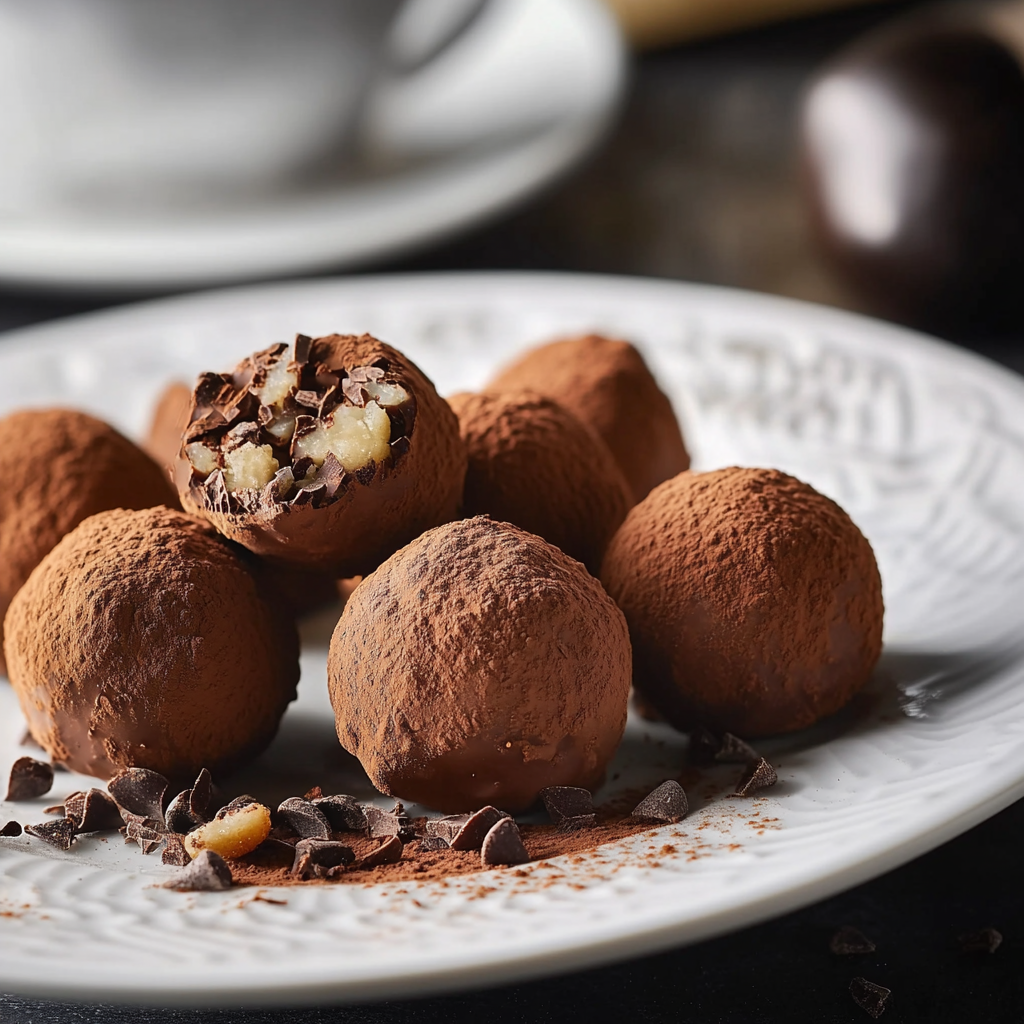 Truffes Chocolat-Café : Délice Maison