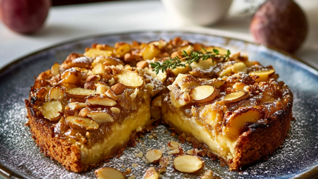 La Grimolle aux pommes et aux amandes depuis recettemoderne
