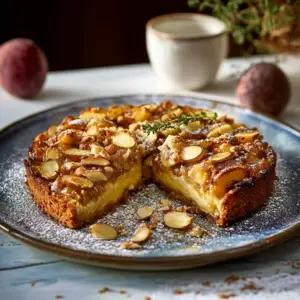 La Grimolle aux pommes et aux amandes depuis recettemoderne