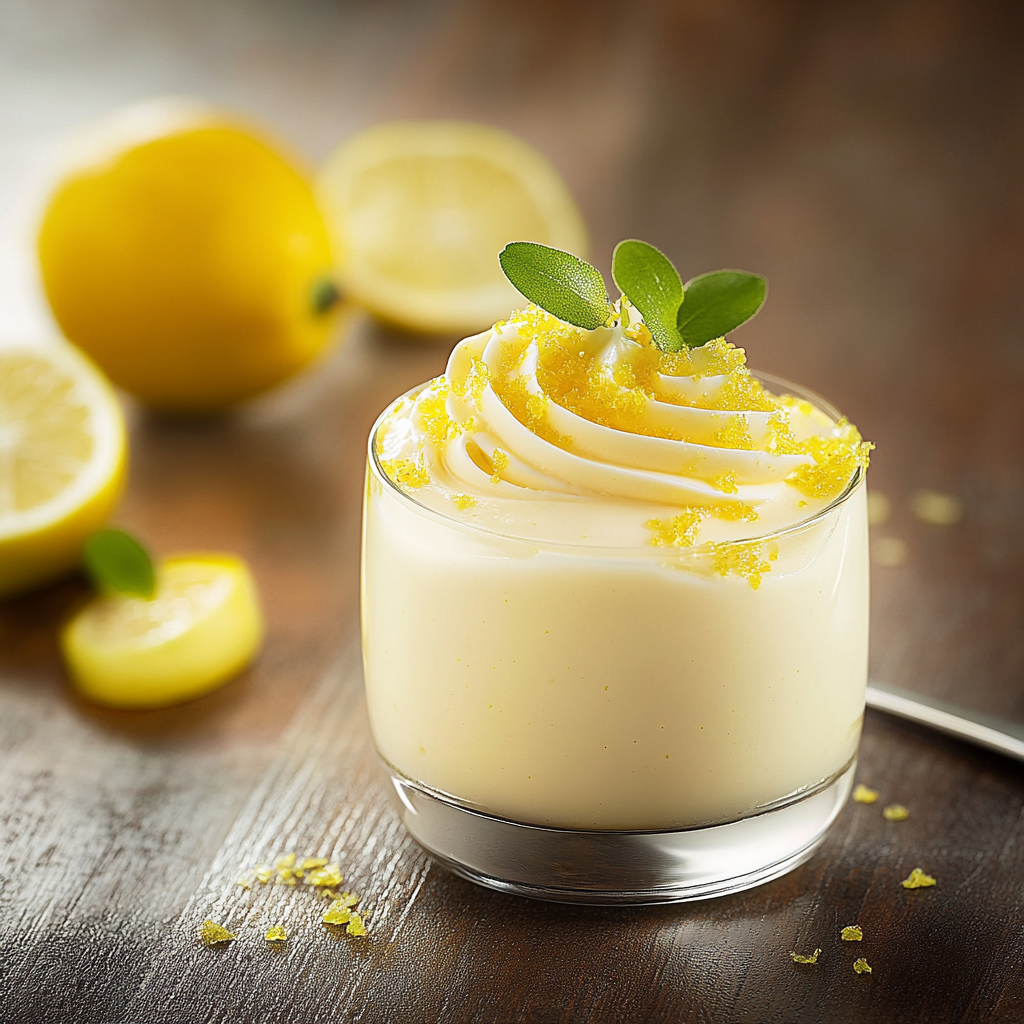 Mousse au citron depuis recettemoderne