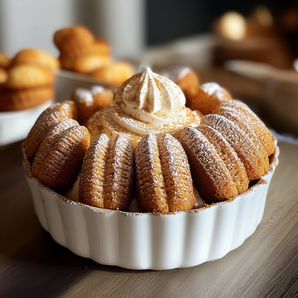Charlotte Mousse Spéculoos & Madeleines