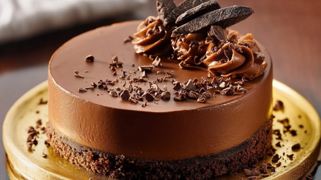 Gâteau Crémeux au Chocolat Sans Cuisson