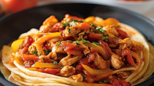 pâtes fajita au poulet en un seul pot depuis recettemoderne