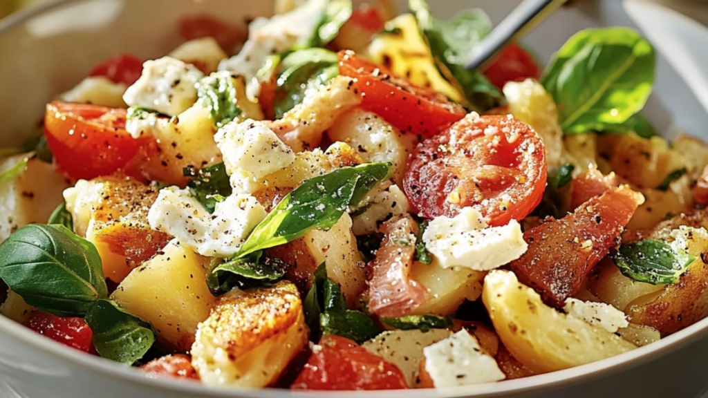 Salade de Pâtes Façon Caprese
