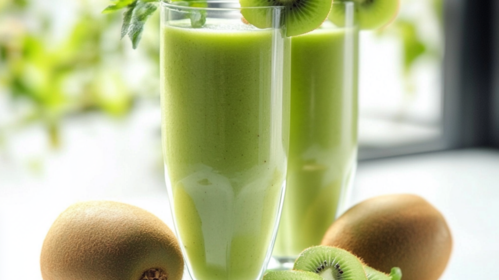Smoothie Pomme Kiwi : Frais et Revitalisant