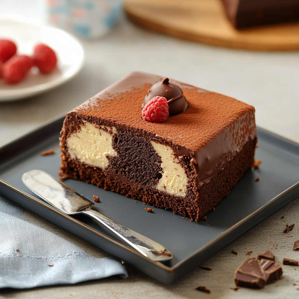 Mousse Marbrée aux Deux Chocolats